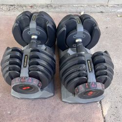 Bowflex SelectTech 552 Adjustable Dumbbells (Pair) – Excellent Condition