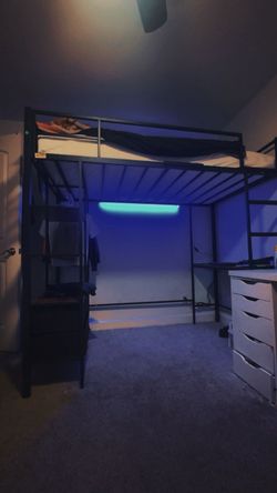 Bed with Desk top