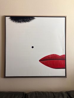 Large Framed Canvas Wall Art