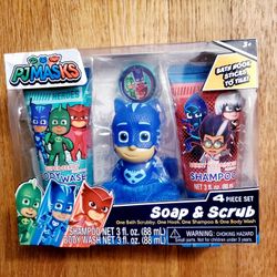 PJ Mask Soap & Scrub Set