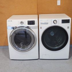 LG ThinQ Washer For Sale + Free Samsung Dryer 