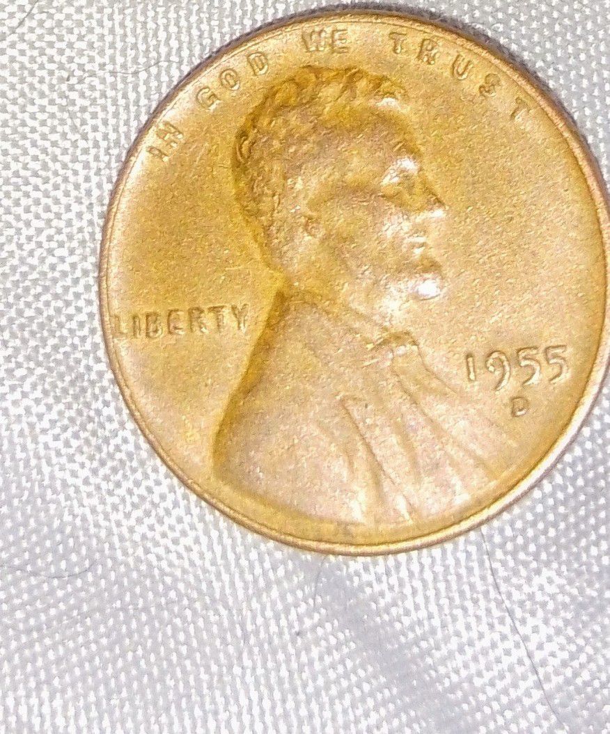 1955 D Wheat Penny 