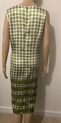 Green & White Polka Dot Dress By Ashro(size 14) for Sale in Boynton Beach,  FL - OfferUp