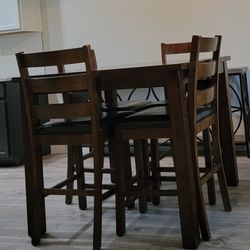 Bar Height Dining Table For 4