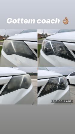 Headlight restoration $30