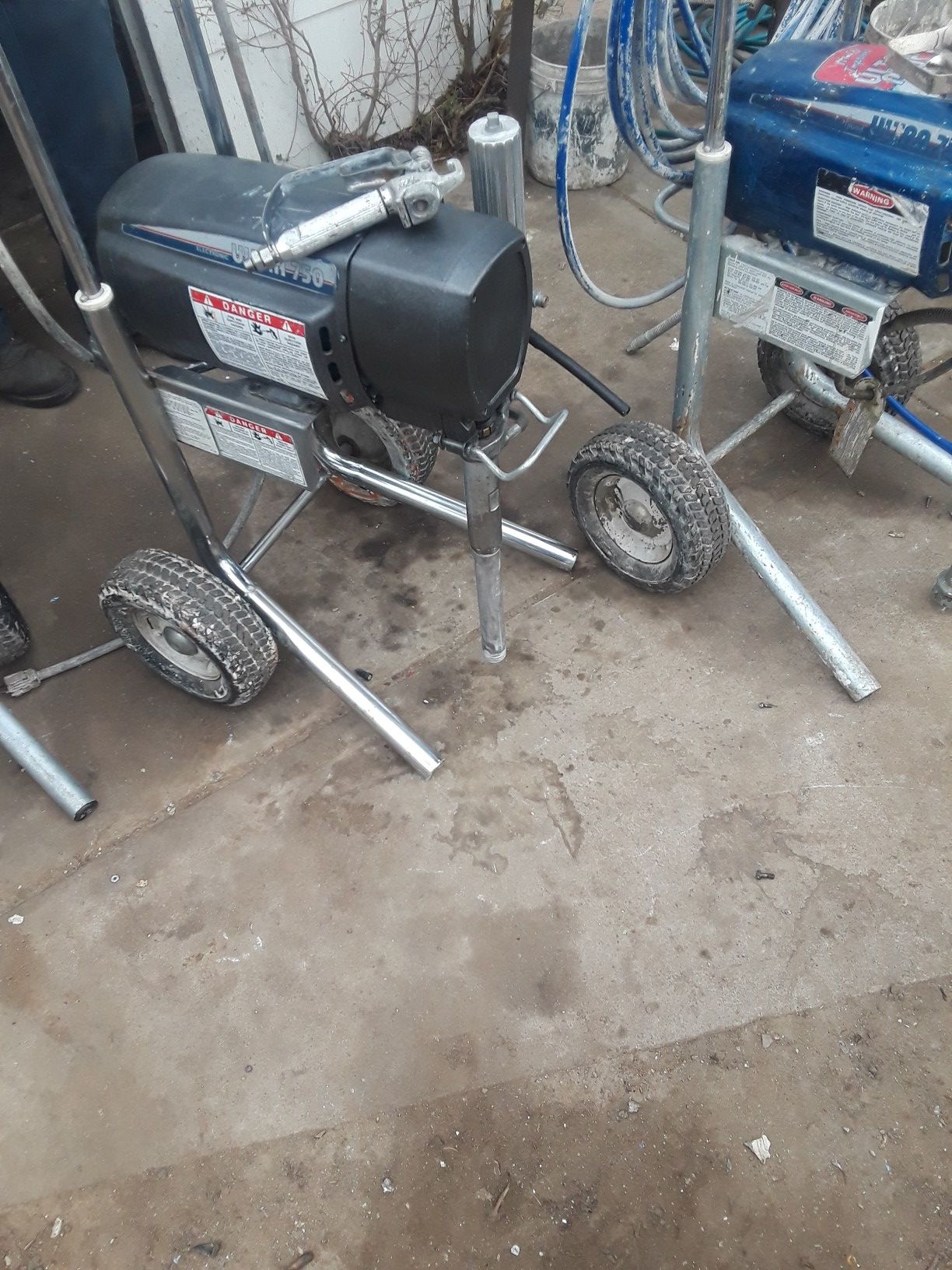 Graco ultra 750 paint sprayer