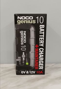 NOCO GENIUS10 6V/12V 10A Smart Battery Charger (Brand New)