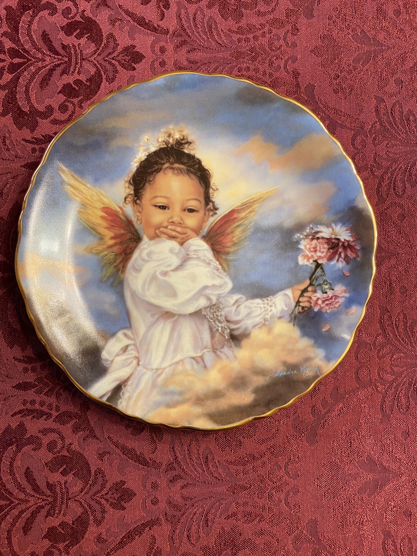 “Angel Of Laughter” Collector Plate