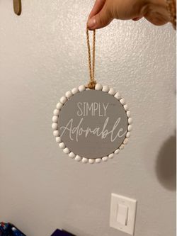 Simply adorable sign
