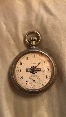 Harley Davidson pocket watch original early 1900s works