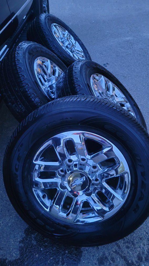 18" Chevy Rims And Tires