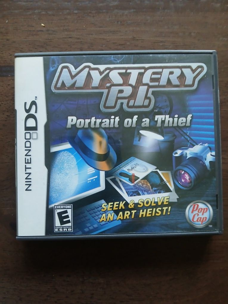 Mystery PI Portrait Of A Thief DS