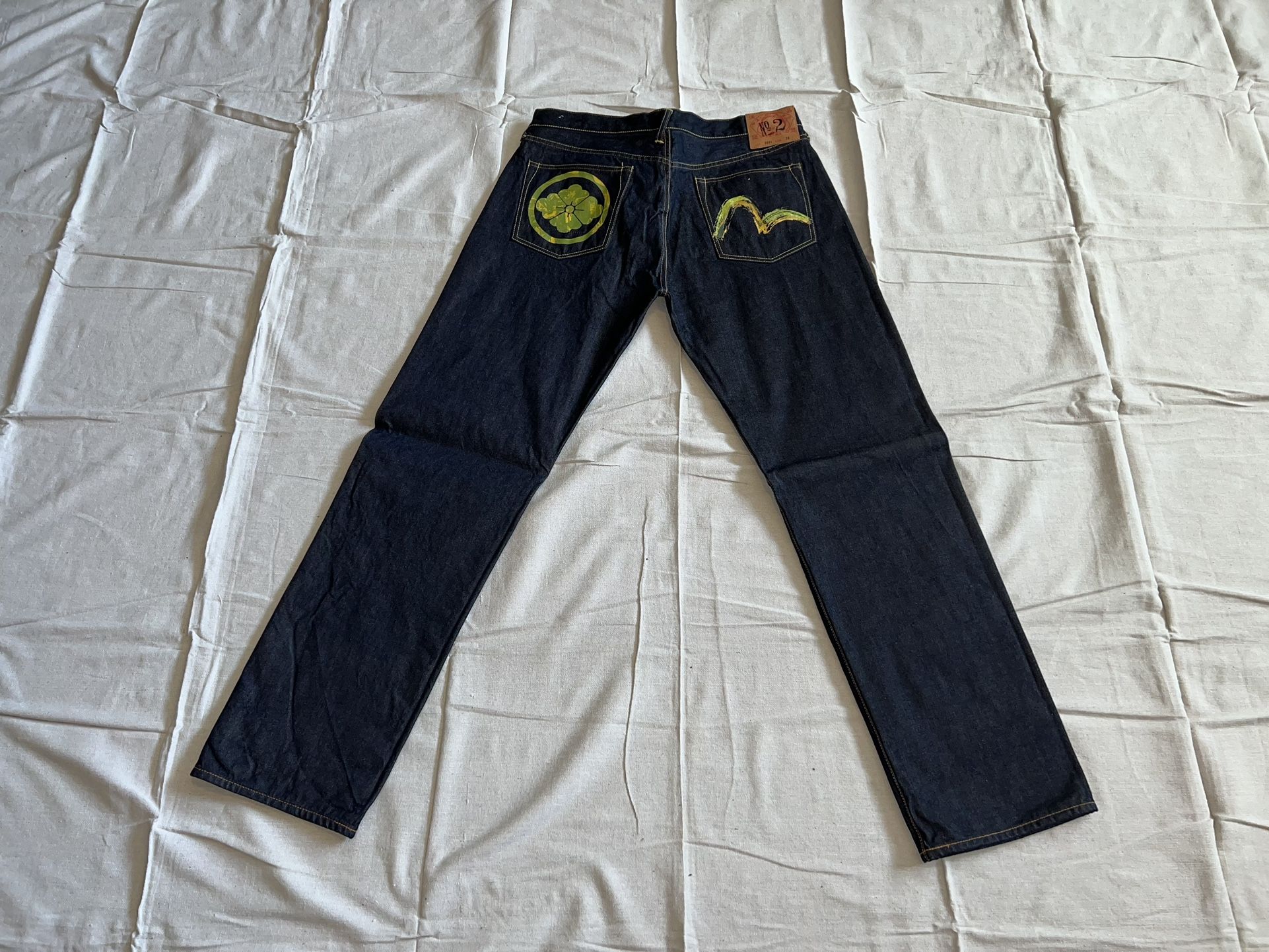 Evisu Denin Jeans (38) Button-Fly #1C