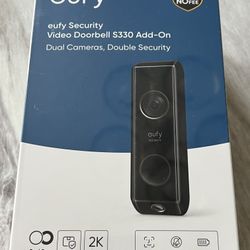 Eufy Video Doorbell S330-Brand New Factory Sealed