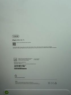 Ipad a16 128 gb silver