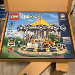 Lego 10257 Creator Carousel Block Building Rare Hard To Find