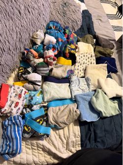Boys: underwear’s, socks, washcloths