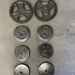 Weight  plates        70 dollars