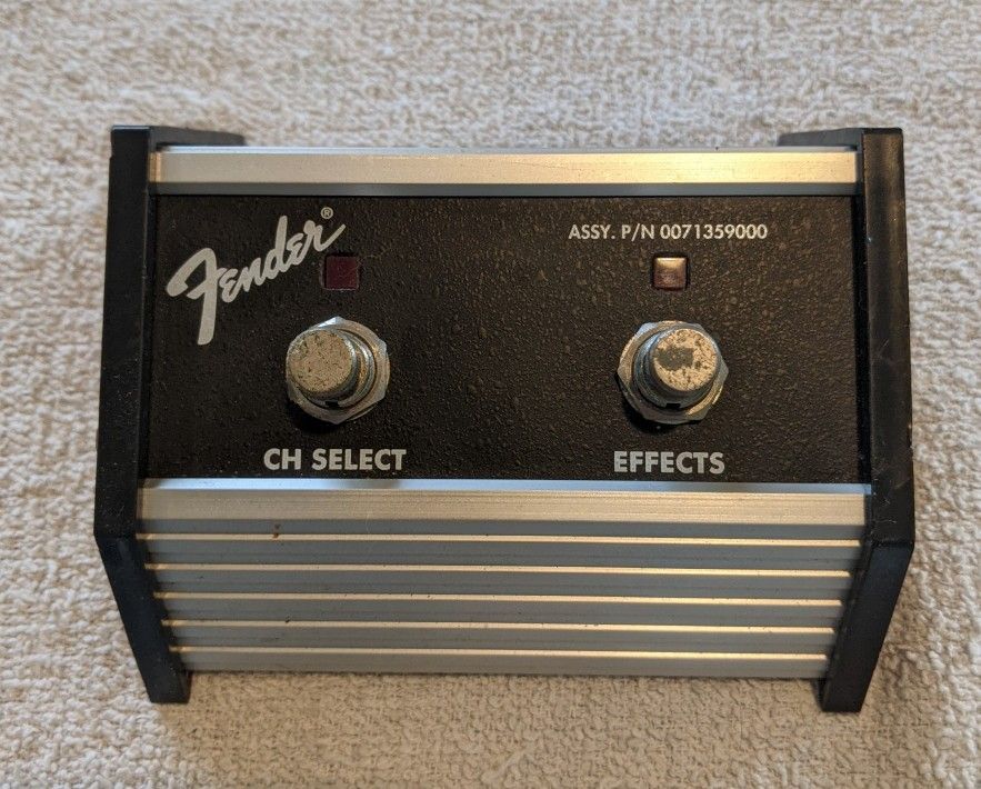 Fender 2 Button Foot Switch 