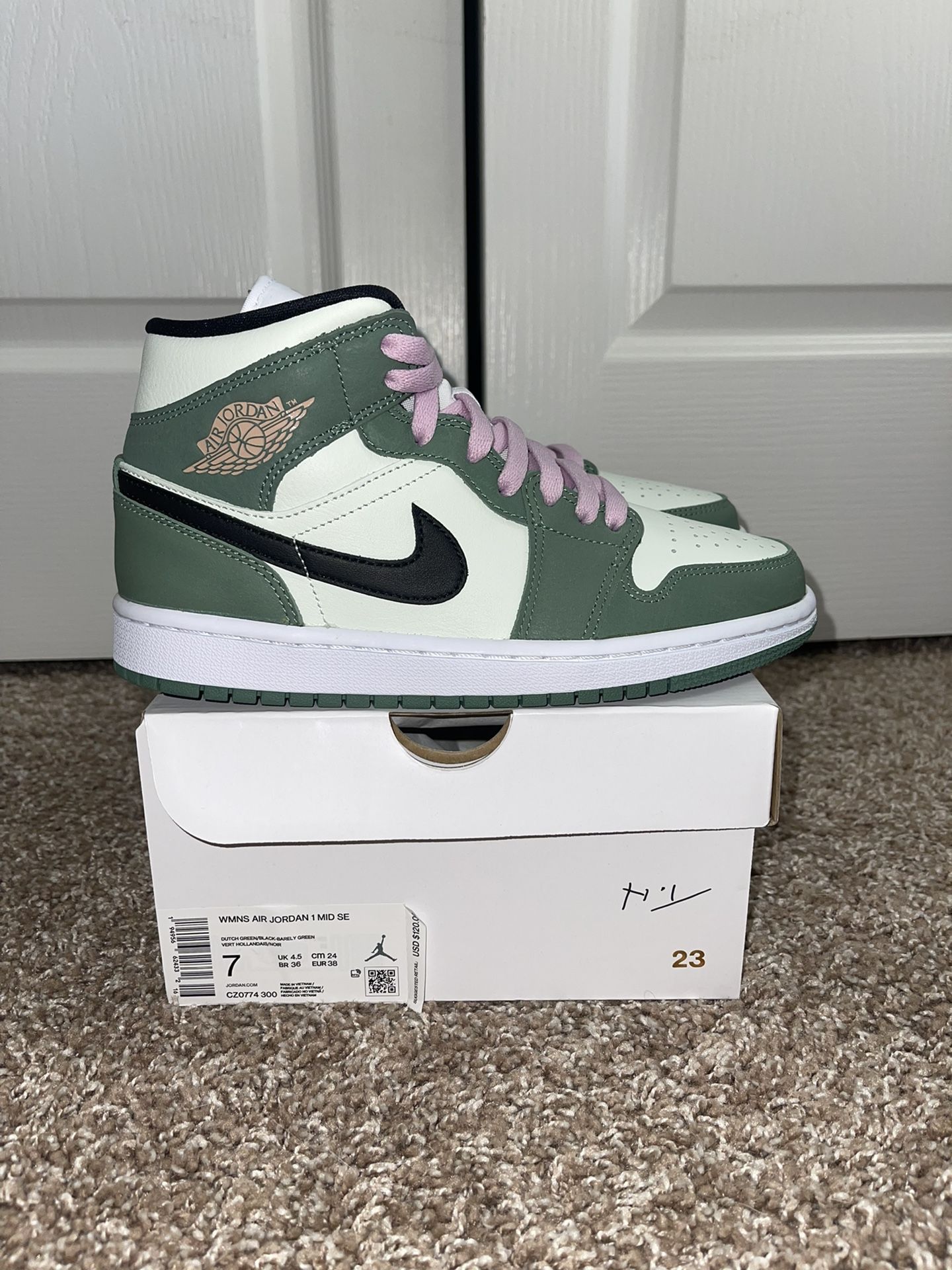 Dutch Green Jordan Mid Vert Mid Green And Jordan GrÃ¼n Mid Nike