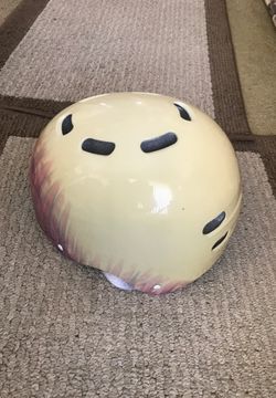 Large bicycle helmet asking 25.00 Dollars