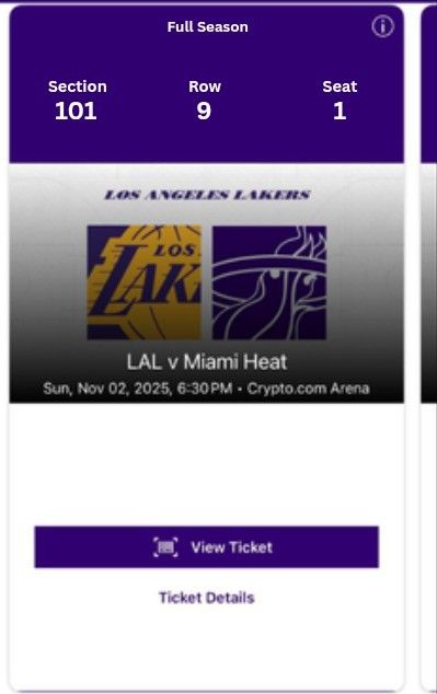 LAL Vs Miami Heat 