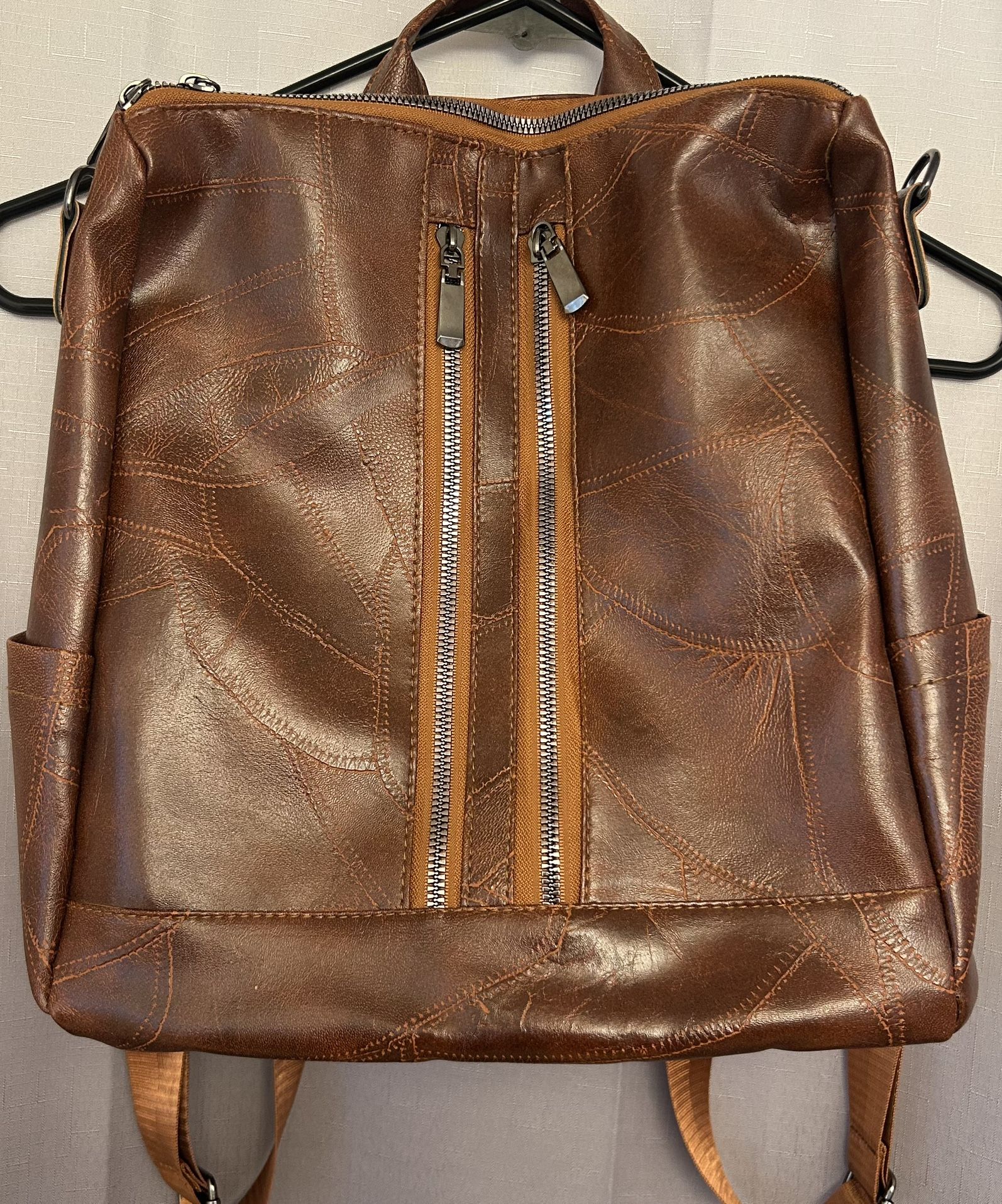 Brown Backpack/Purse
