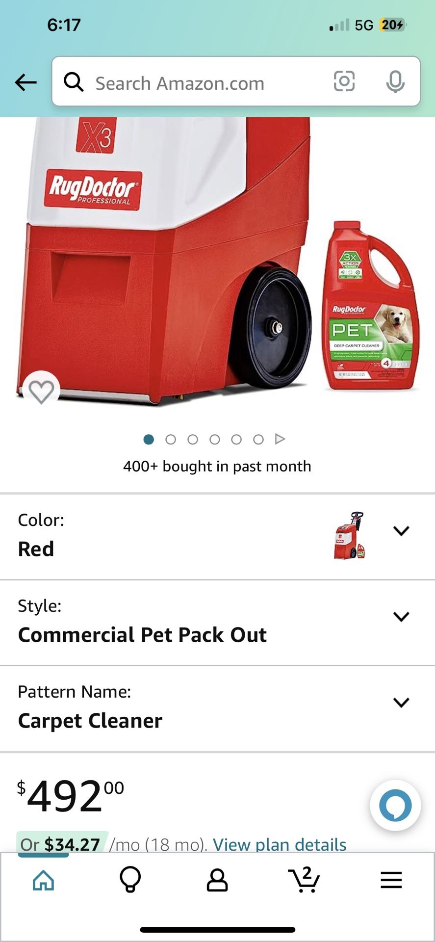 Rug Doctor Extractor for Sale in Lakeland, FL OfferUp