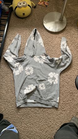 gray denim tears hoodie