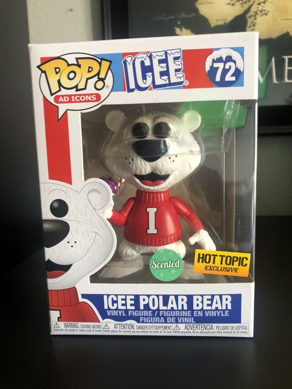 icee polar bear funko pop hot topic