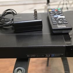 Sony BDP-BX650 4K Upscale Blu-ray Disc Player - Black