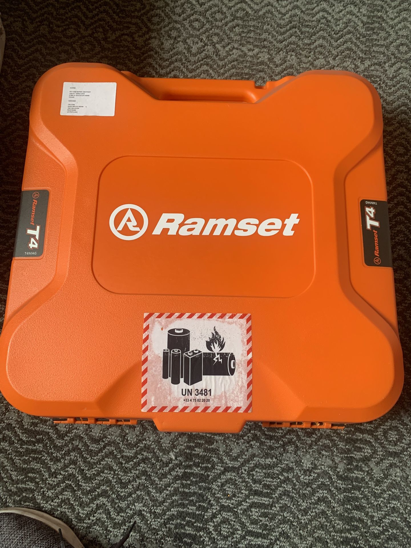 Brand New RamSet T4 Concrete nail Gun