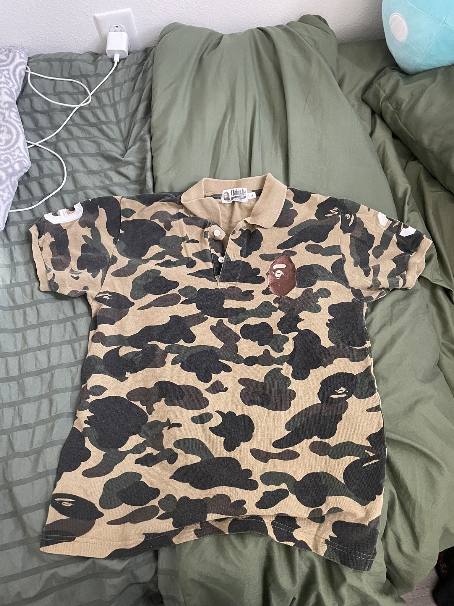 Camo Bape Polo Men