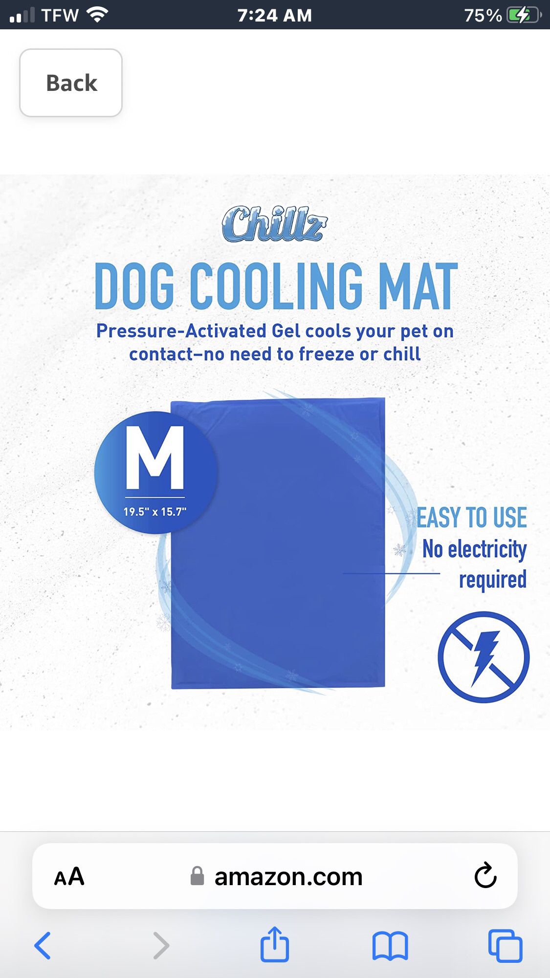 Brand New Pet Cooling Mat 