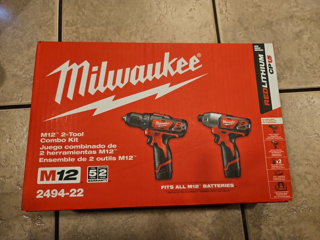 Milwaukee 2 Tool Combo Kit
