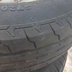 Gablis ST205/75R15 Tires with Rims