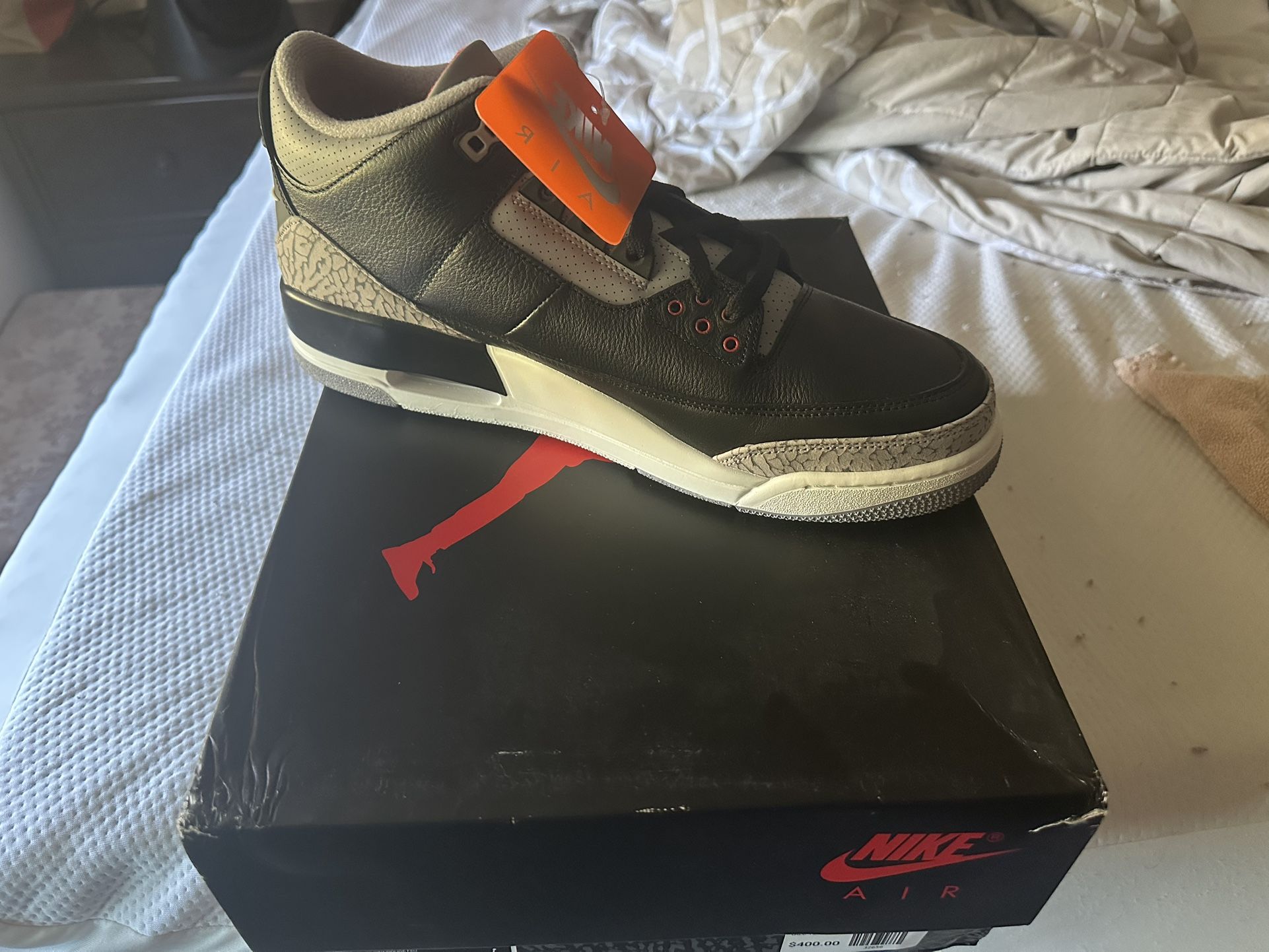 Jordan 3 Black Cement Size 13 BRAND NEW