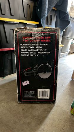 16” Cutter Power Saw 3200W