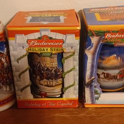Budweiser Mugs