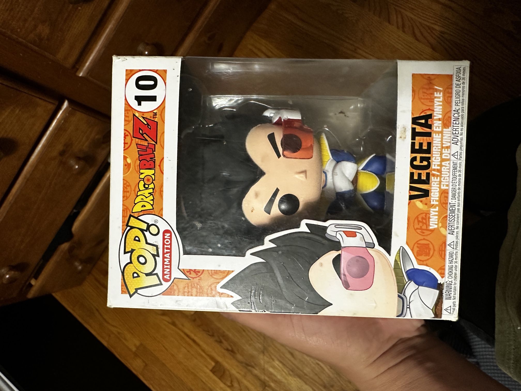 Pop DragonBall Z Vegeta With Scouter