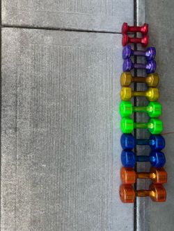 Hampton Jelly-Bell urethane dumbbells