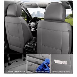 MINGBRON Car Seat Covers Full Set, 5 Seats