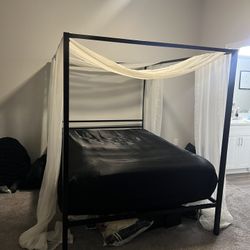 BRAND NEW CANOPY BED $100 *QUEEN SIZE* !!