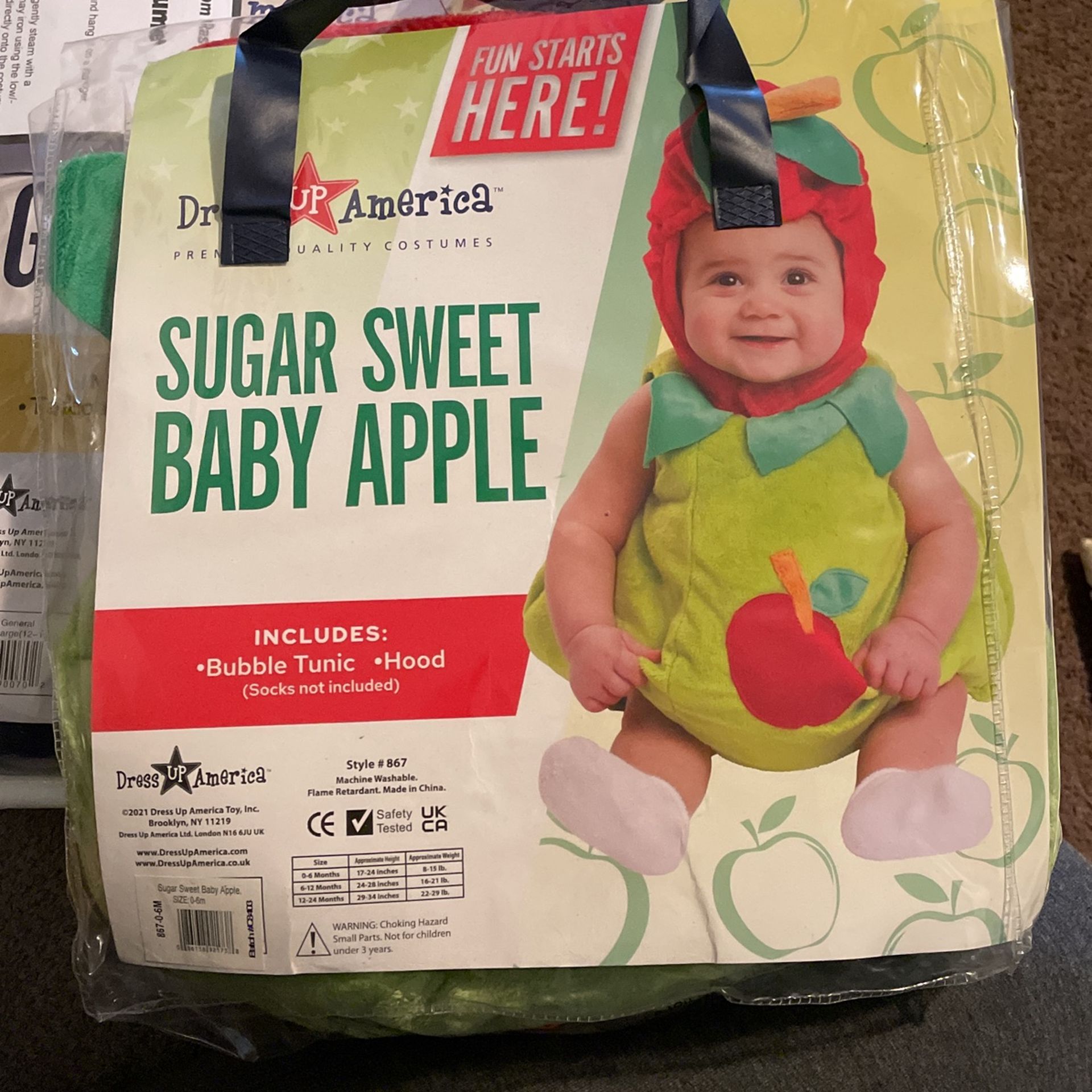 Baby Costume /disfraz Para Bebé
