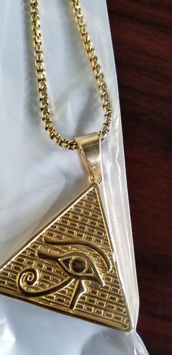 Stainless steel chain and charm