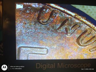 ERRORS X 4 !! 1956 Wheat Penny with Double Die Front and Back, Die-Clash + Weight is 3.28 Grams