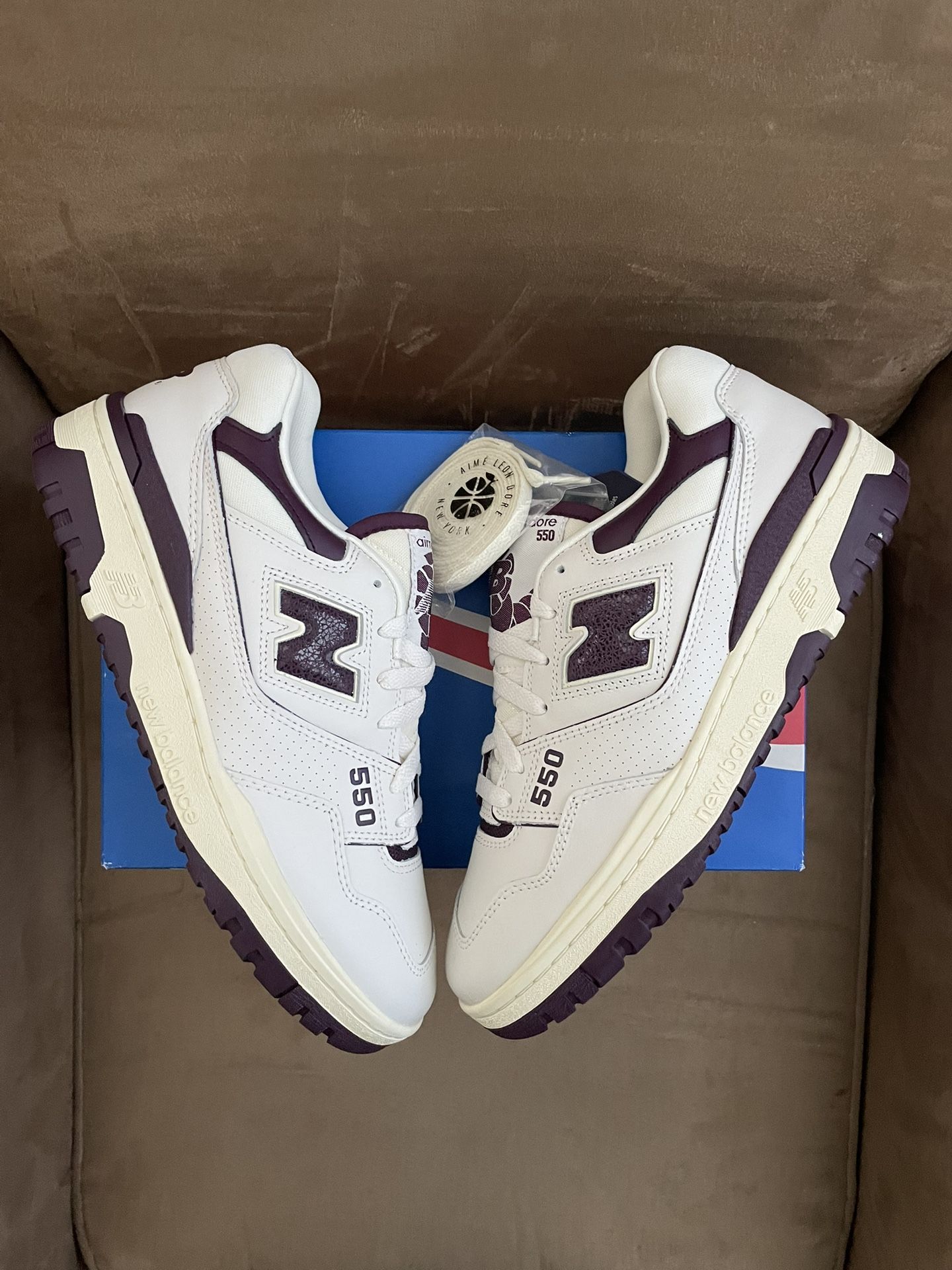 New Balance 550 Aime Leon Dore Purple