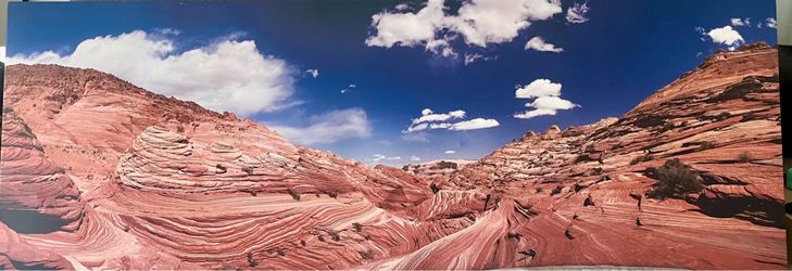 Large Canvas Photo of The Wave
