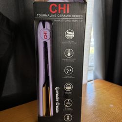 CHI Tourmaline Ceramic Series Hairstyling Iron 1.5” New open box