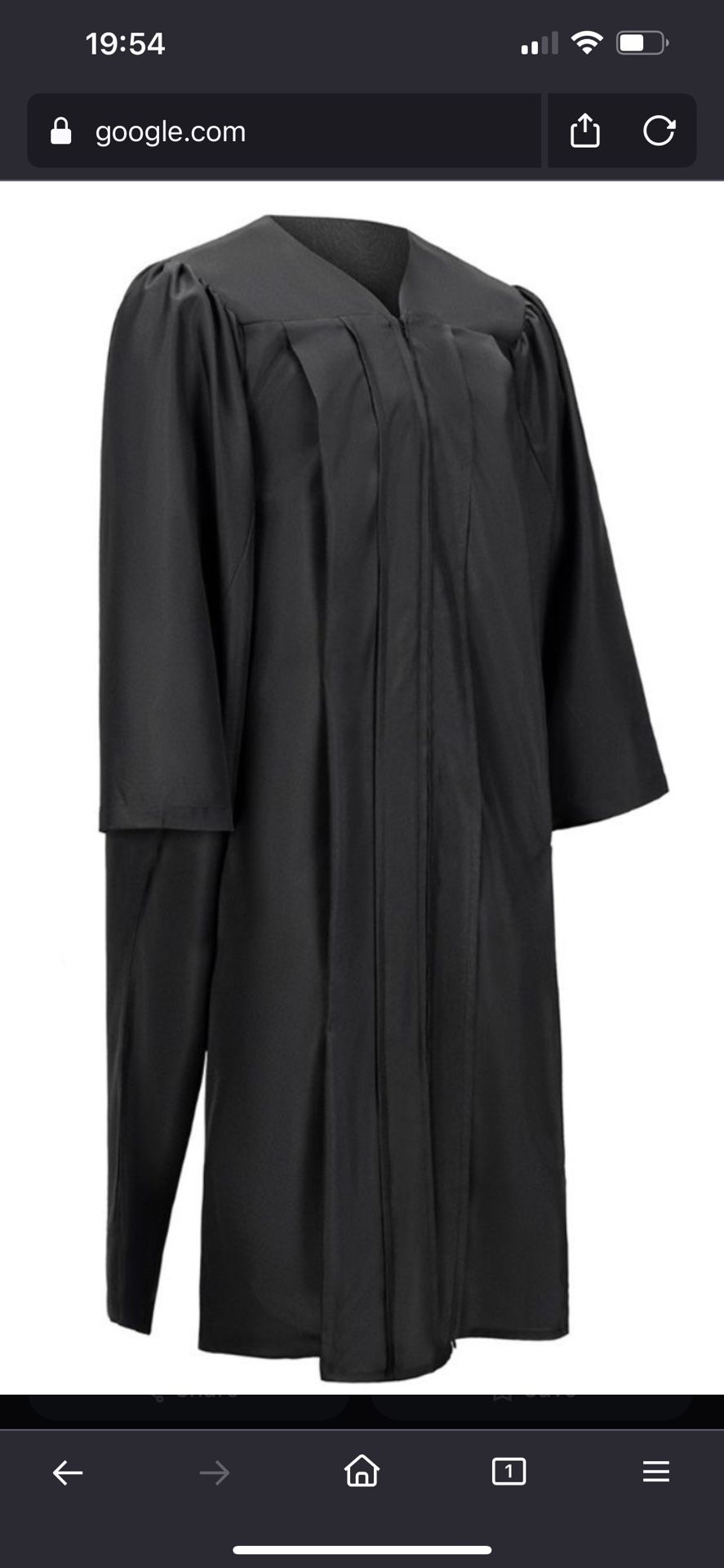 Masters Degree Grad Gown Women’s Plus